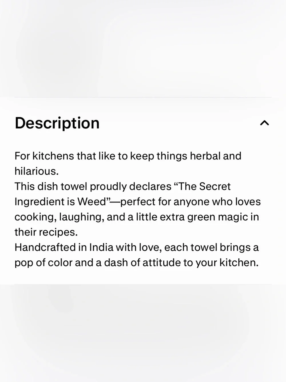 The Secret Ingredient Is 🍃Teal Decorative Towel